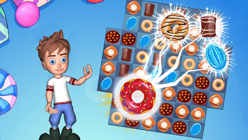 Candy Blast : candy love (Мод: Безлимитные ходы и открыты уровни) — скачать на Андроид — скриншот 1 Candy Blast : candy love (Мод: Безлимитные ходы и открыты уровни) — скачать на Андроид — скриншот 1