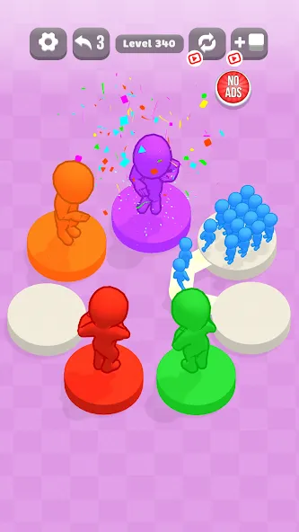 Escape Island: Fun Color Sort MOD APK скачать на Андроид — Безлимитные подсказки и открыты все уровни — скриншот 4 Escape Island: Fun Color Sort MOD APK скачать на Андроид — Безлимитные подсказки и открыты все уровни — скриншот 4