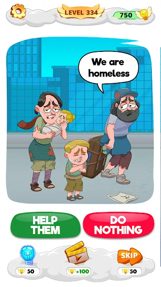 Help Me: Tricky Brain Puzzles — взломанная версия, Без рекламы и открыты все уровни — скриншот 5 Help Me: Tricky Brain Puzzles — взломанная версия, Без рекламы и открыты все уровни — скриншот 5