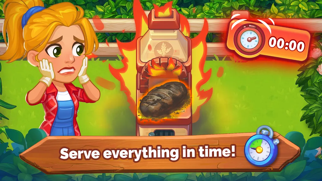Farming Fever - Cooking game — взломанная версия, Безлимитные деньги и ресурсы — скриншот 3