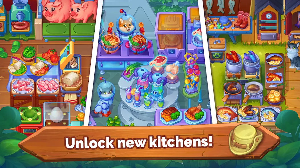 Farming Fever - Cooking game — взломанная версия, Безлимитные деньги и ресурсы — скриншот 5