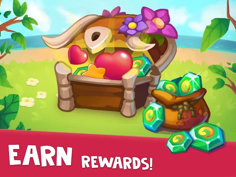 Tribe Dash - Time management MOD APK: Безлимитные ресурсы и ускорение времени — скриншот 5