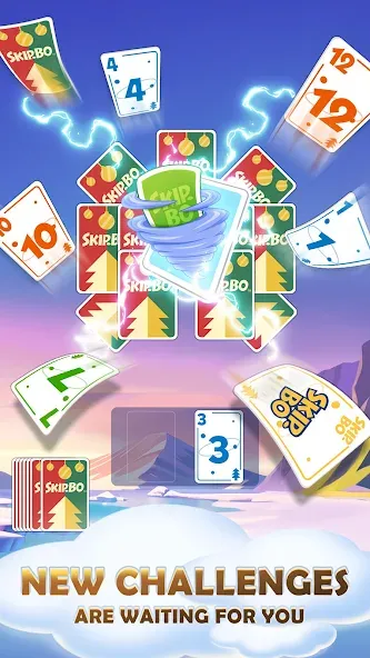 Skip-Bo MOD APK: Безлимитные монеты и все карты открыты — скриншот 3