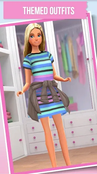 Скачать взлом Barbie™ Fashion Closet — Безлимитные монеты и все наряды — скриншот 3 Скачать взлом Barbie™ Fashion Closet — Безлимитные монеты и все наряды — скриншот 3