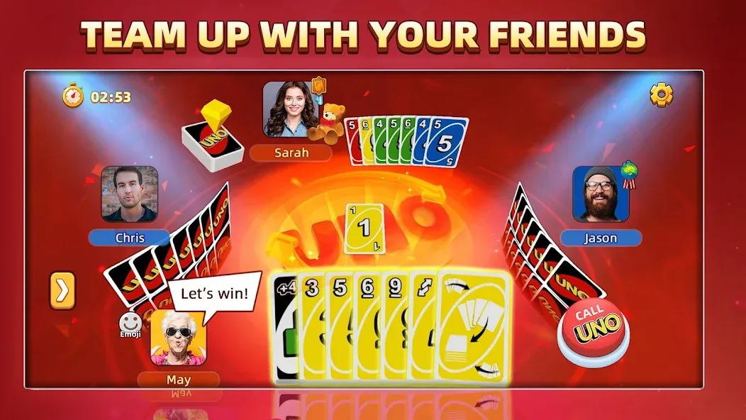 UNO!™ взломанный APK — Безлимитные монеты и все карты — скриншот 2 UNO!™ взломанный APK — Безлимитные монеты и все карты — скриншот 2