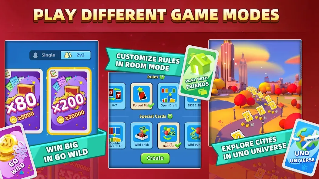 UNO!™ взломанный APK — Безлимитные монеты и все карты — скриншот 3 UNO!™ взломанный APK — Безлимитные монеты и все карты — скриншот 3