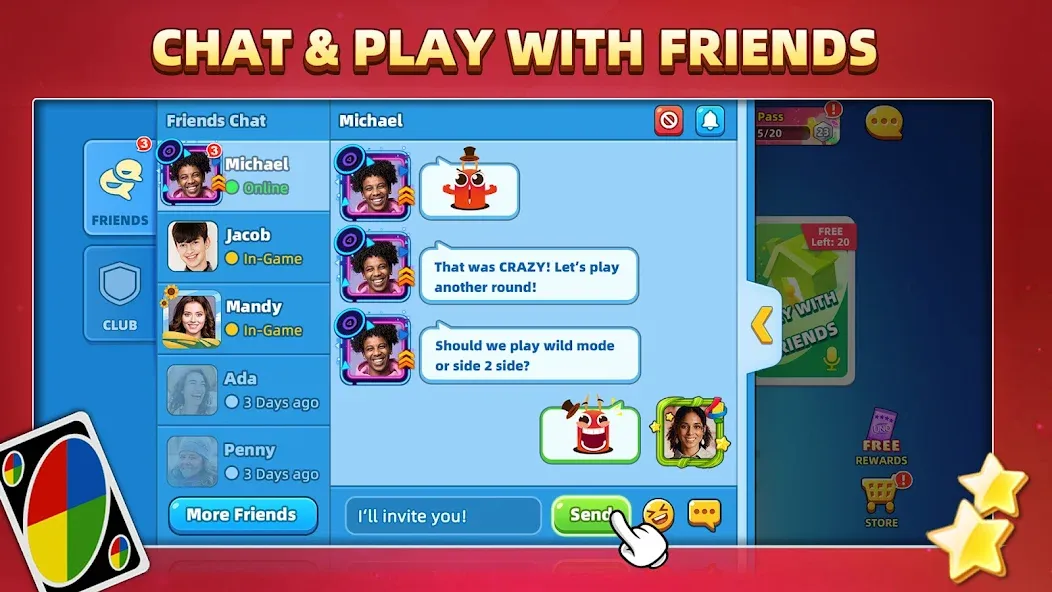UNO!™ взломанный APK — Безлимитные монеты и все карты — скриншот 5 UNO!™ взломанный APK — Безлимитные монеты и все карты — скриншот 5