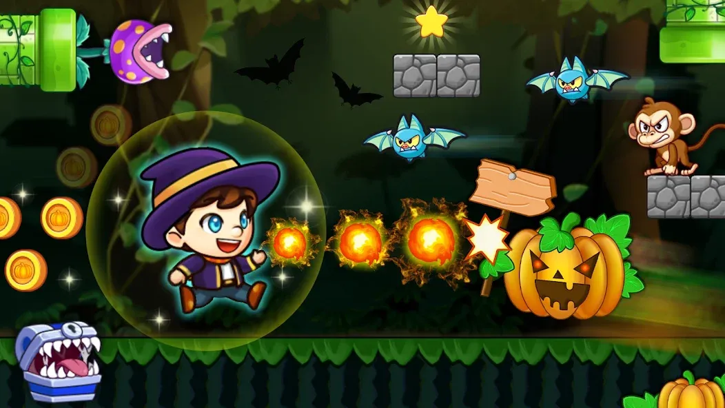 Super Matteo Adventure — последняя версия с модом (Новые уровни и усиленные способности) — скриншот 2 Super Matteo Adventure — последняя версия с модом (Новые уровни и усиленные способности) — скриншот 2