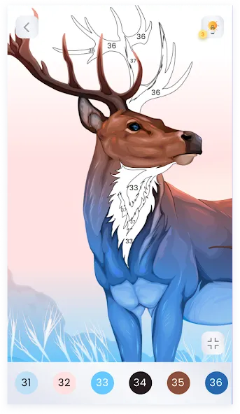 Скачать Paint by numbers - Color book Mod APK — Открыты все раскраски — скриншот 3