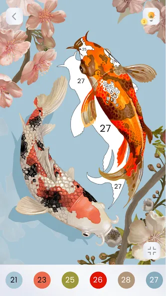 Скачать Paint by numbers - Color book Mod APK — Открыты все раскраски — скриншот 4