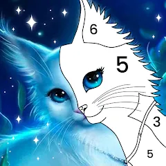 Скачать Paint by numbers - Color book Mod APK — Открыты все раскраски