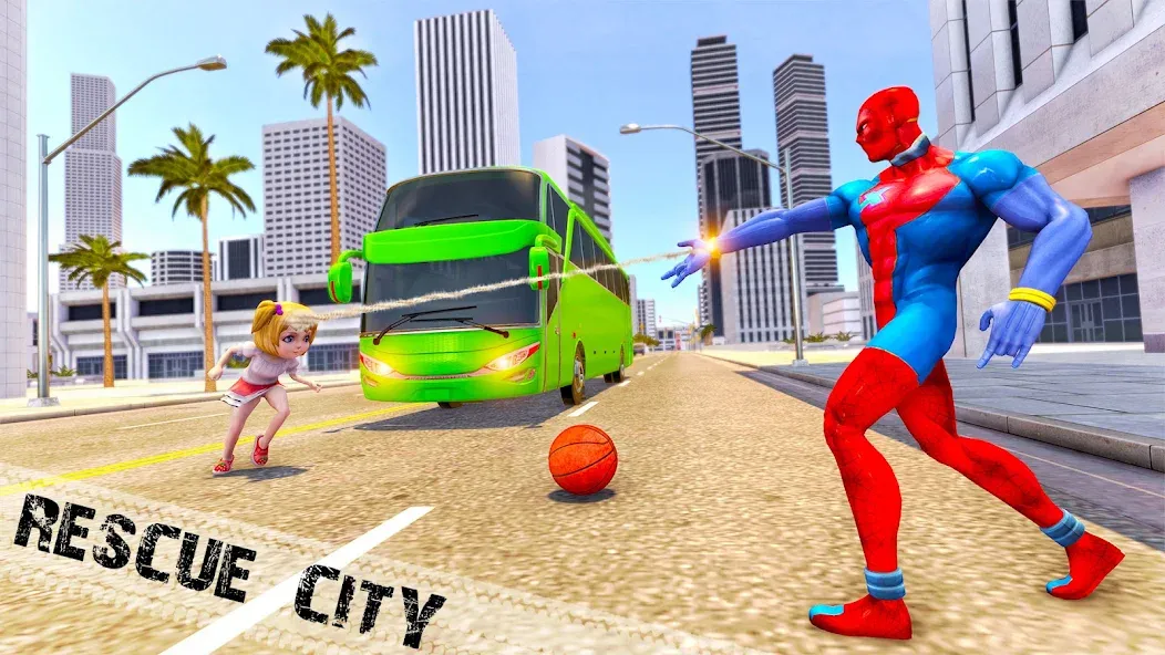 Flying Superhero Robot Games — скачать мод: Безлимитные деньги и полёт без ограничений — скриншот 5
