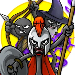 Скачать Stick War: Saga на Андроид с модом — Безлимитные деньги и все юниты