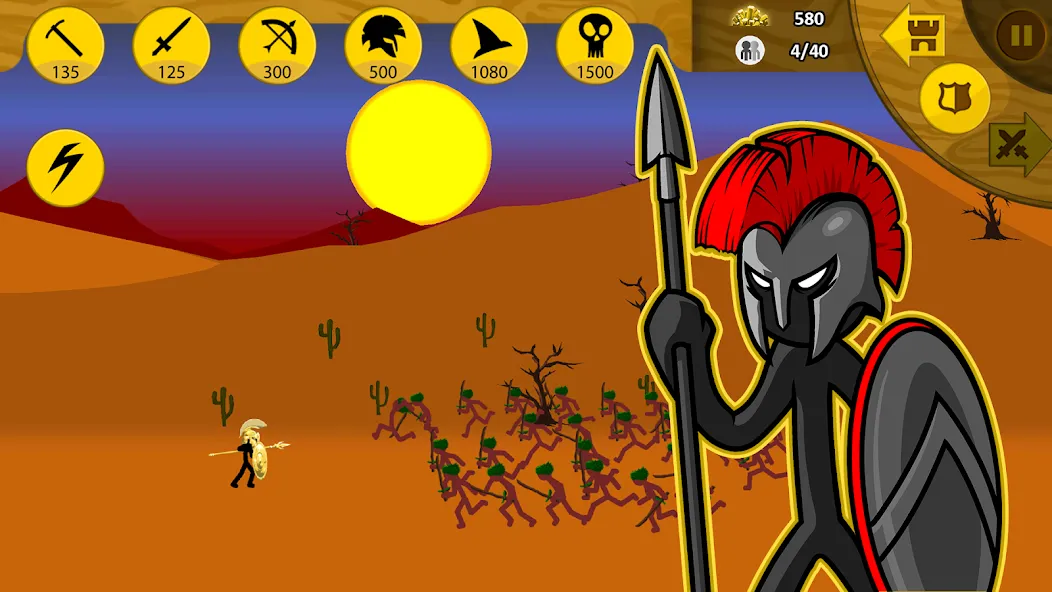 Stick War: Legacy MOD APK скачать на Андроид — Безлимитные деньги и алмазы — скриншот 1