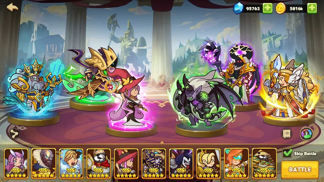 Скачать Max Heroes : Casual Idle RPG бесплатно — Безлимитные деньги и премиум-герои — скриншот 4 Скачать Max Heroes : Casual Idle RPG бесплатно — Безлимитные деньги и премиум-герои — скриншот 4