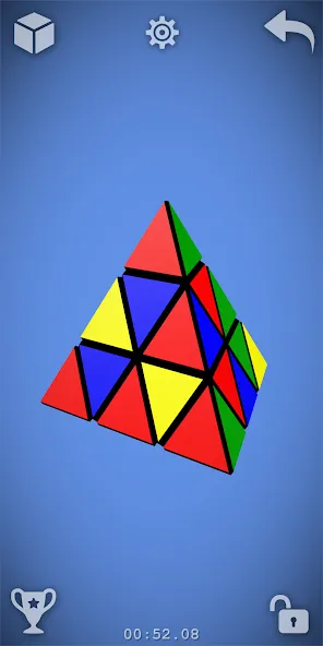 Magic Cube Rubik Puzzle 3D на телефон — скачать мод: Безлимитные подсказки и ходы — скриншот 2