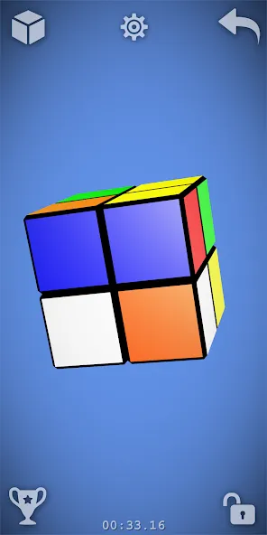 Magic Cube Rubik Puzzle 3D на телефон — скачать мод: Безлимитные подсказки и ходы — скриншот 4