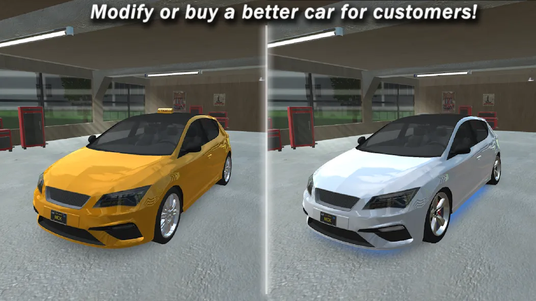 Taxi Boss Simulator взлом на Андроид — Много денег и все машины открыты — скриншот 2 Taxi Boss Simulator взлом на Андроид — Много денег и все машины открыты — скриншот 2
