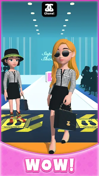 Catwalk Battle - Dress up! взлом APK — Безлимитные деньги и все наряды — скриншот 4 Catwalk Battle - Dress up! взлом APK — Безлимитные деньги и все наряды — скриншот 4