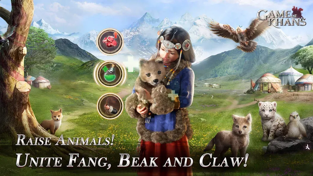 Мод Game of Khans — Безлимитные ресурсы и усиленные войска, скачать APK — скриншот 5