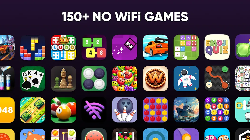 Скачать Offline Games - No WiFi - Fun последней версии — Много игр без интернета — скриншот 2