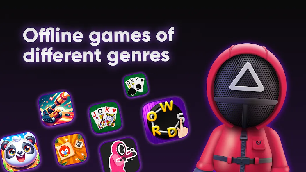 Скачать Offline Games - No WiFi - Fun последней версии — Много игр без интернета — скриншот 3