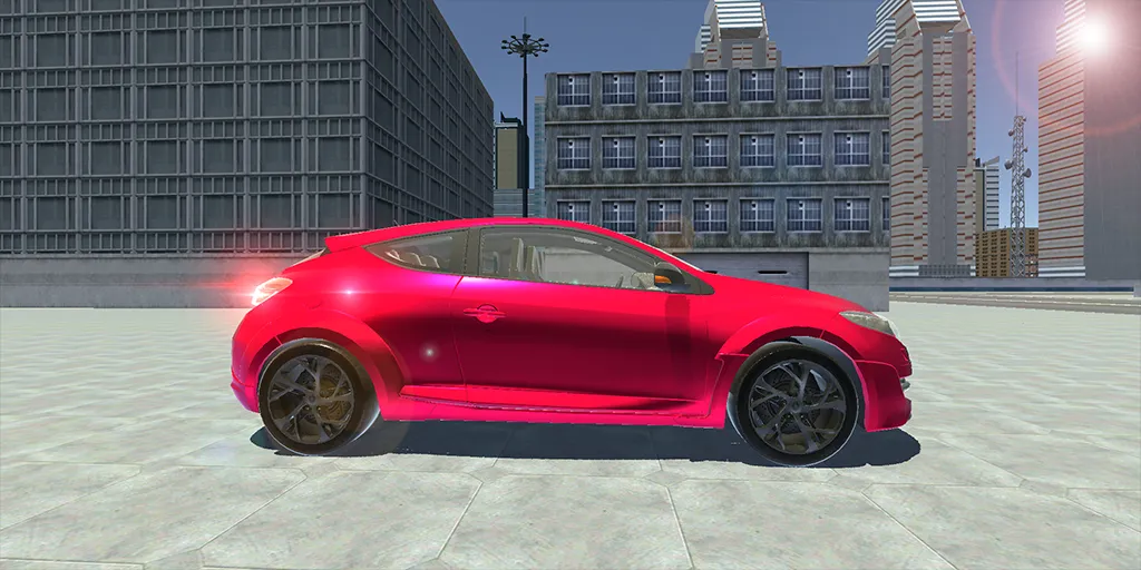 Megane Drift Simulator мод на Андроид: Много денег и все машины открыты — скриншот 3 Megane Drift Simulator мод на Андроид: Много денег и все машины открыты — скриншот 3