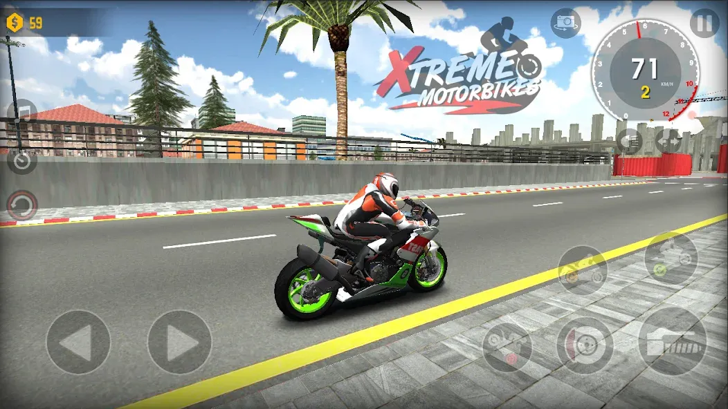 Xtreme Motorbikes — Безлимитные деньги и все мотоциклы открыты, скачать мод APK — скриншот 2