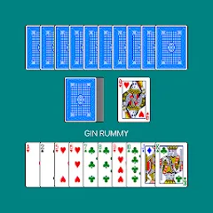 Gin Rummy мод на Андроид: Безлимитные монеты и подсказки