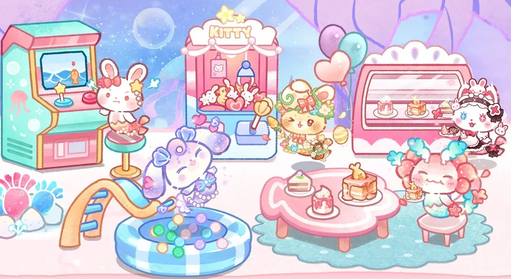 Lovely Cat:Mercat Castle — Много монет и открыты все уровни, скачать мод APK — скриншот 1 Lovely Cat:Mercat Castle — Много монет и открыты все уровни, скачать мод APK — скриншот 1
