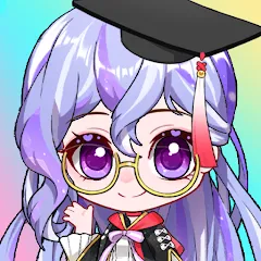 Chibi Doll: My School MOD APK скачать на Андроид — Разблокированы все наряды и локации