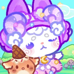 Скачать Lovely cat dream party на Андроид с модом — Много монет и все уровни