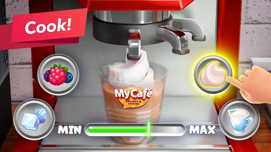 My Cafe — Restaurant Game взлом на Андроид — Безлимитные монеты и алмазы — скриншот 2