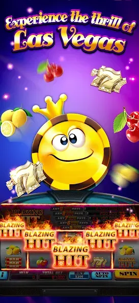 Мод Full House Casino - Slots Game — Безлимитные монеты и бесплатные вращения, скачать APK — скриншот 2 Мод Full House Casino - Slots Game — Безлимитные монеты и бесплатные вращения, скачать APK — скриншот 2