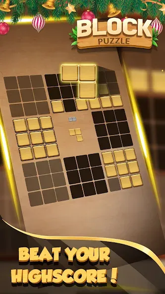 Скачать Wood Block Puzzle - Wood crush Mod APK — Без рекламы и бесконечные подсказки — скриншот 2 Скачать Wood Block Puzzle - Wood crush Mod APK — Без рекламы и бесконечные подсказки — скриншот 2