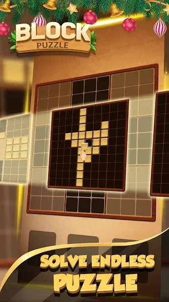 Скачать Wood Block Puzzle - Wood crush Mod APK — Без рекламы и бесконечные подсказки — скриншот 3 Скачать Wood Block Puzzle - Wood crush Mod APK — Без рекламы и бесконечные подсказки — скриншот 3