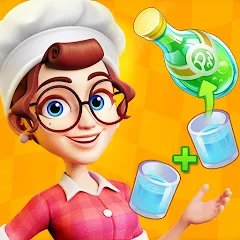 Merge Cooking:Theme Restaurant — Безлимитные монеты и все рецепты, скачать мод APK