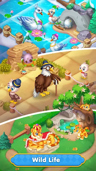 Merge HomeTown: Merge Games бесплатно на Андроид — мод: Безлимитные монеты и энергии — скриншот 3 Merge HomeTown: Merge Games бесплатно на Андроид — мод: Безлимитные монеты и энергии — скриншот 3