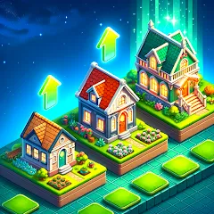 Merge HomeTown: Merge Games бесплатно на Андроид — мод: Безлимитные монеты и энергии