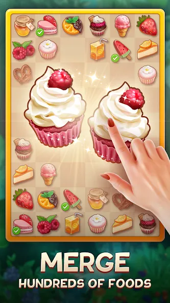 Merge Inn - Cafe Merge Game на телефон — скачать мод: Много денег и энергии — скриншот 2 Merge Inn - Cafe Merge Game на телефон — скачать мод: Много денег и энергии — скриншот 2