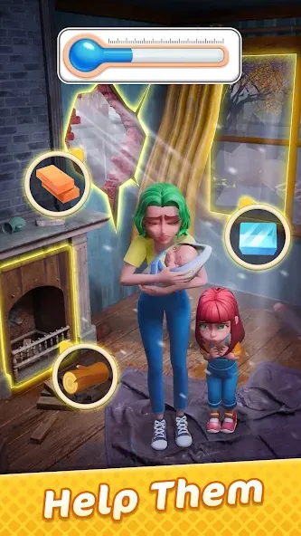 Gossip Harbor®: Merge & Story взлом APK — Безлимитные монеты и энергия — скриншот 2