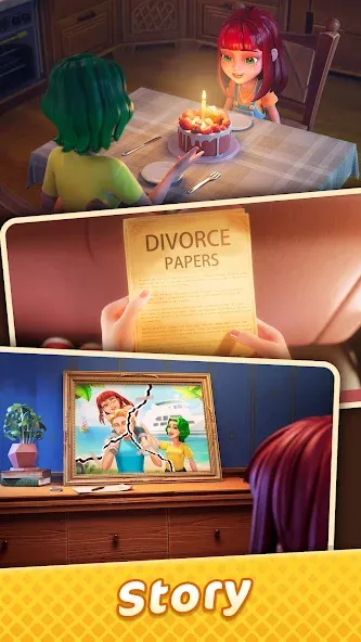 Gossip Harbor®: Merge & Story взлом APK — Безлимитные монеты и энергия — скриншот 3