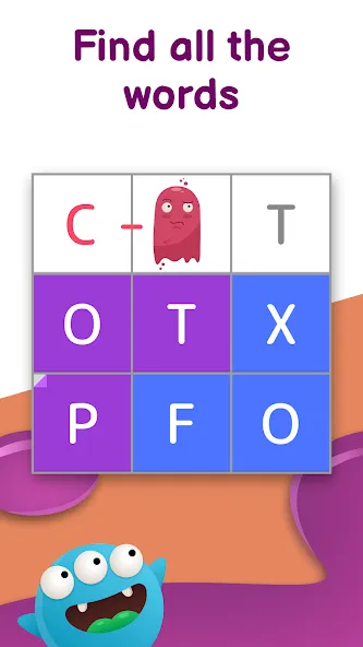 Скачать Fill Words: Word Search Puzzle Mod APK — Безлимитные подсказки и открыты все уровни — скриншот 2