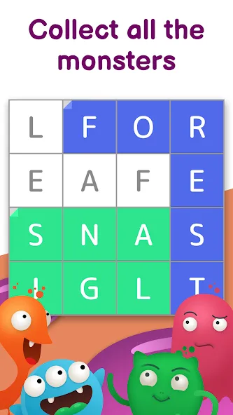 Скачать Fill Words: Word Search Puzzle Mod APK — Безлимитные подсказки и открыты все уровни — скриншот 3