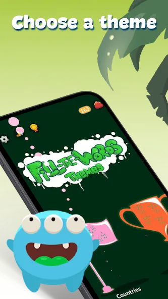 Скачать мод Fill The Words: Themes search — Подсказки доступны без ограничений — скриншот 2 Скачать мод Fill The Words: Themes search — Подсказки доступны без ограничений — скриншот 2