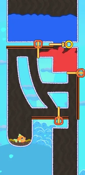 Скачать Save The Fish! Mod APK — Безлимитные монеты и все уровни — скриншот 3 Скачать Save The Fish! Mod APK — Безлимитные монеты и все уровни — скриншот 3