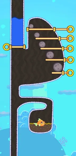 Скачать Save The Fish! Mod APK — Безлимитные монеты и все уровни — скриншот 4 Скачать Save The Fish! Mod APK — Безлимитные монеты и все уровни — скриншот 4