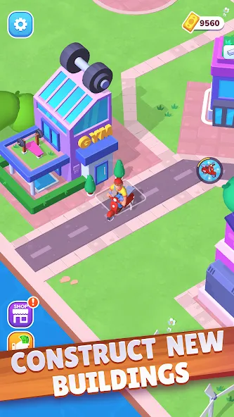 Town Mess - Building Adventure MOD APK скачать на Андроид — Безлимитные деньги и ресурсы — скриншот 2