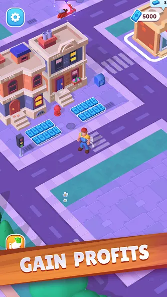Town Mess - Building Adventure MOD APK скачать на Андроид — Безлимитные деньги и ресурсы — скриншот 4