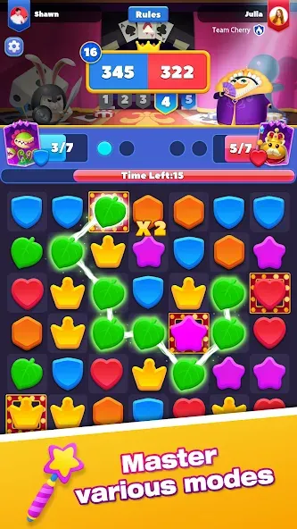 Скачать Match Brawl мод — Много монет и усиленные бонусы — скриншот 4 Скачать Match Brawl мод — Много монет и усиленные бонусы — скриншот 4